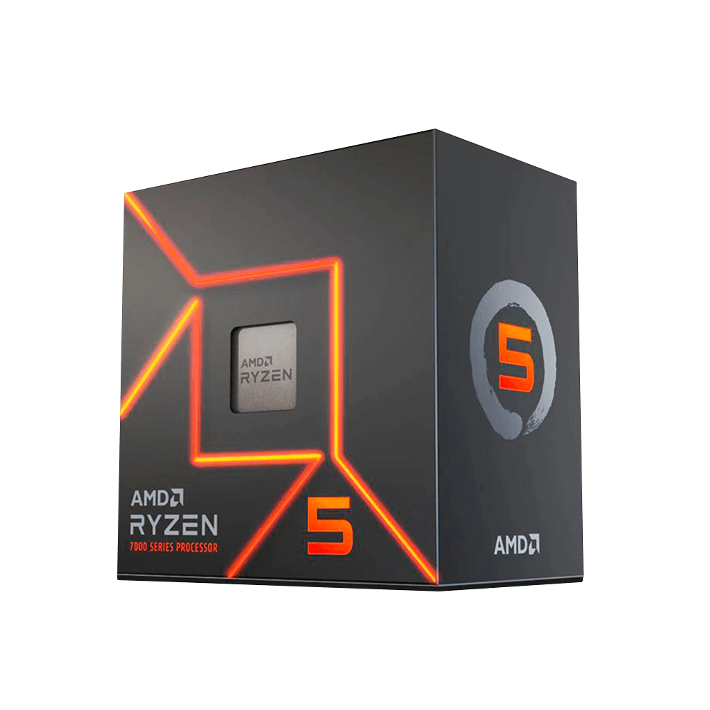 AMD Ryzen 5 7600 Zen 4 6 Núcleos 5.1GHz DDR5 PCIe 5.0 AM5 - venhogarsa.com
