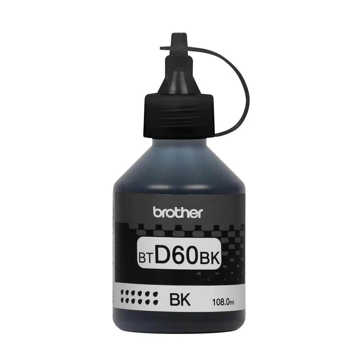 Tinta Brother BTD60BK Negra 108ml, 7500 pág DCP/MFC-T - venhogarsa.com
