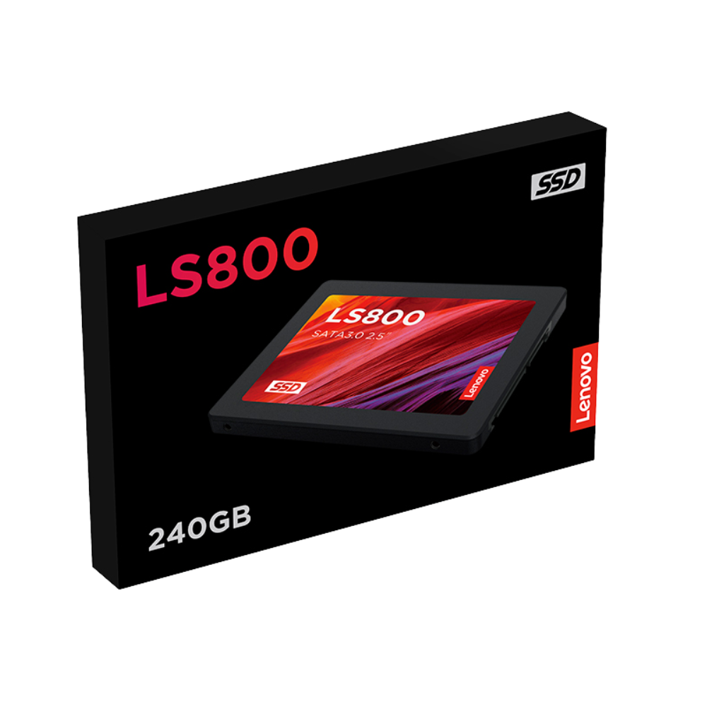 SSD Lenovo 240GB SATA 2.5", rápido, confiable y eficiente