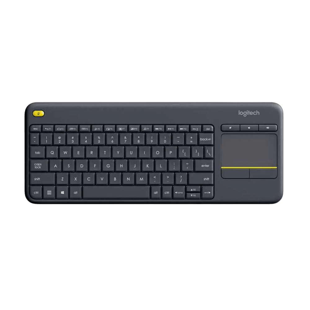 Teclado Logitech K400 Plus Inalámbrico con Touchpad TV-PC - venhogarsa.com