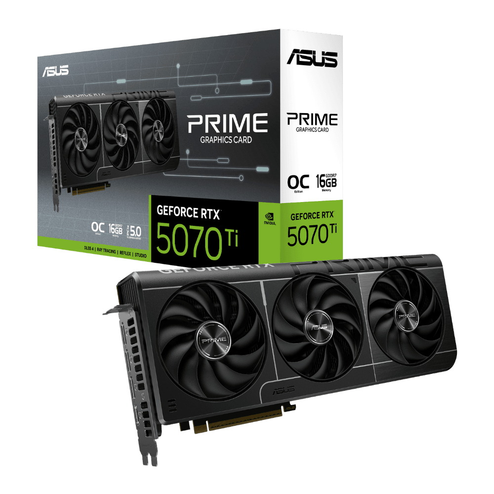 ASUS RTX 5070 Ti 16GB OC – GDDR7, triple fan, compacta SFF ⚡ -30% DESCUENTO ⚡ - venhogarsa.com