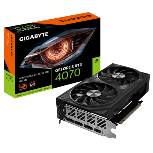 Gigabyte RTX 4070 12GB – OC Windforce 2X, alto rendimiento - venhogarsa.com