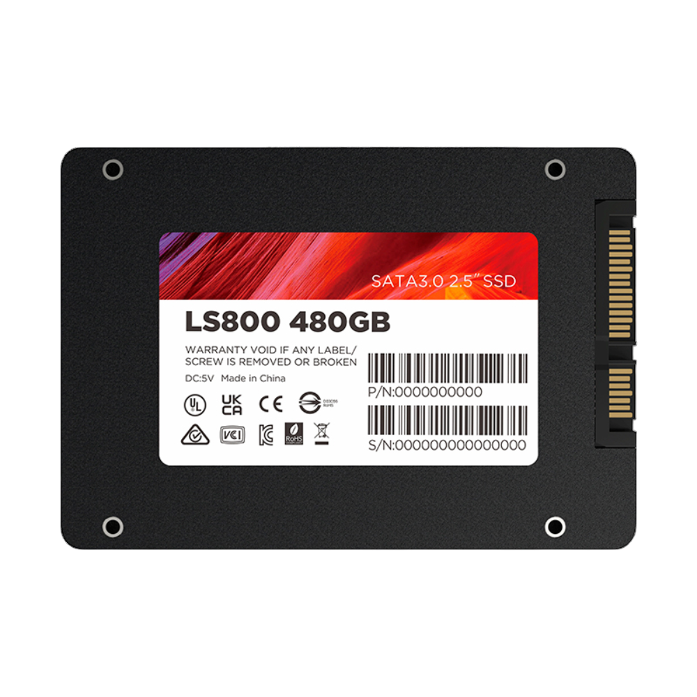 SSD Lenovo 480GB SATA 2.5" rápida, confiable y duradera