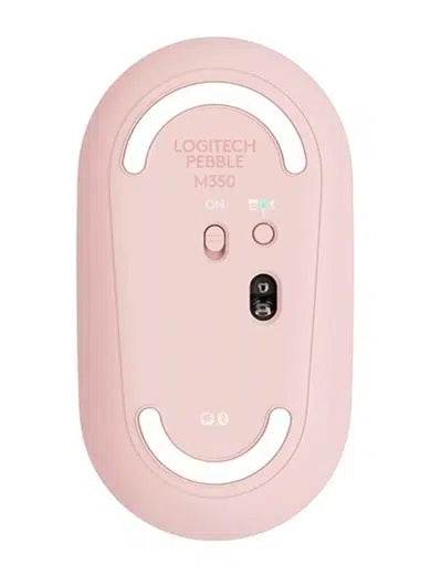 Mouse Logitech Pebble M350 Rosa, Silencioso y Compacto - venhogarsa.com