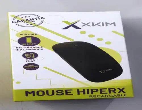 Mouse HyperX x Kim inalámbrico negro | Recargable y preciso - venhogarsa.com