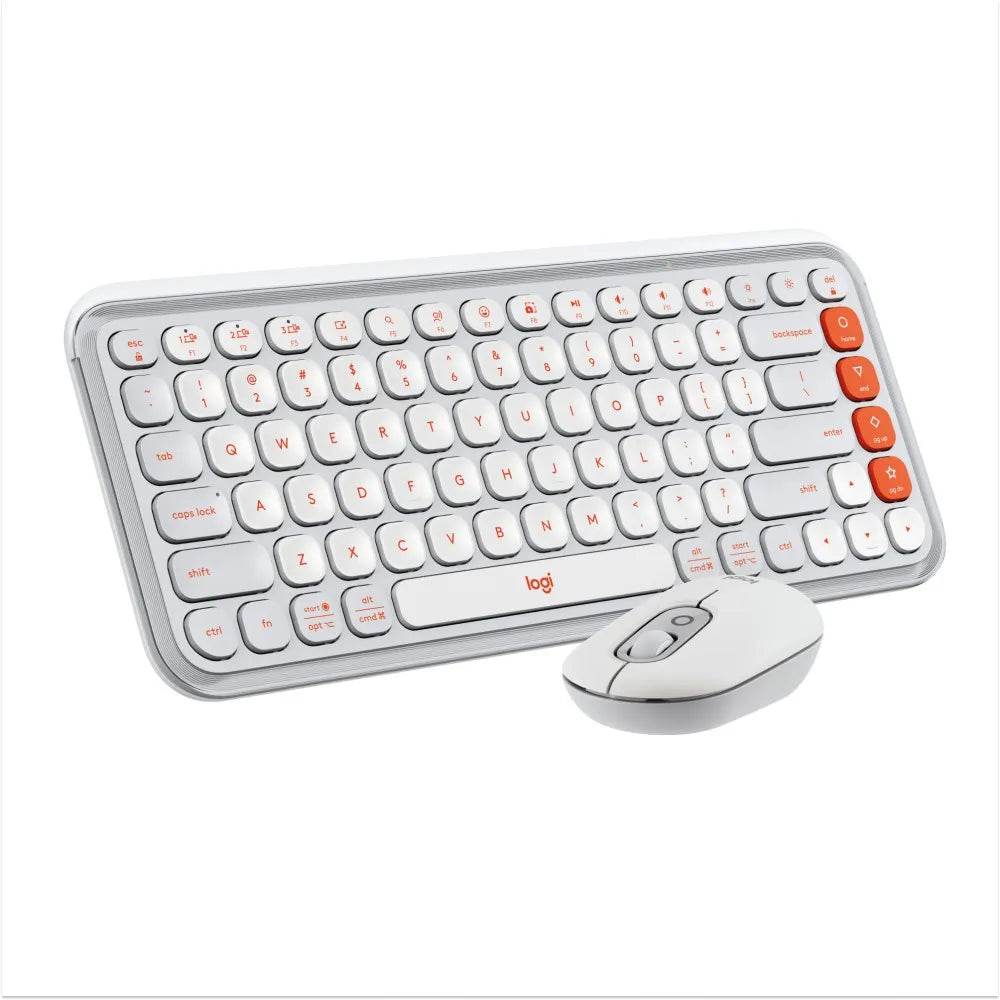 Combo Logitech POP Inalámbrico BT | Silencioso y Personalizable - venhogarsa.com