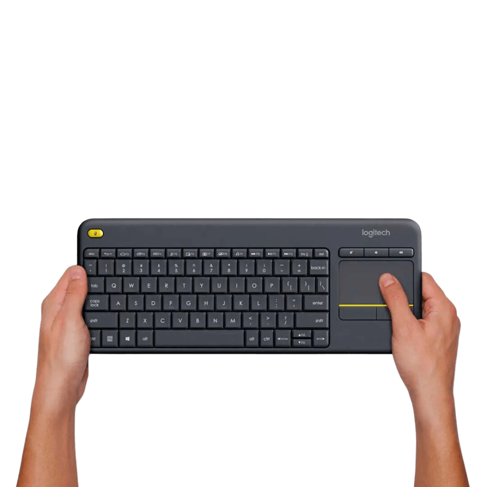 Teclado Logitech K400 Plus Inalámbrico con Touchpad TV-PC - venhogarsa.com