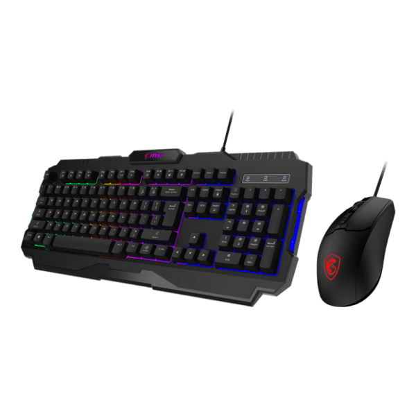 Combo MSI Forge GK100 RGB USB: Teclado y Mouse para Gaming - venhogarsa.com