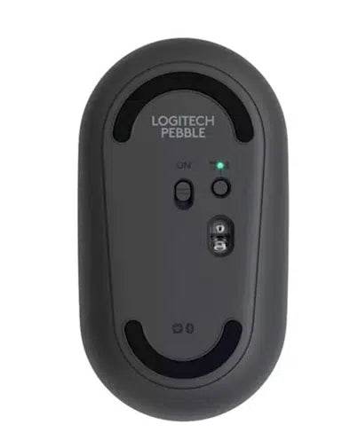 Mouse Logitech Pebble M350 Silencioso BT USB Compacto Grafito - venhogarsa.com