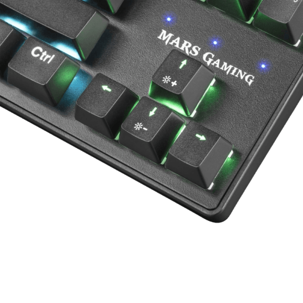 Teclado Mecánico J&R MKXTKL TKL Azul, RGB, Reposamuñecas - venhogarsa.com