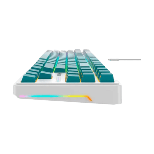 Teclado Mecánico Havit KB901L RED LED USB-C 80% Gamer Pro - venhogarsa.com