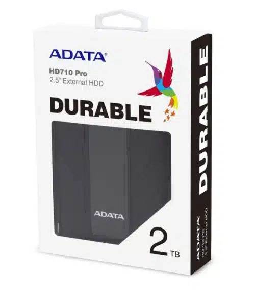 Disco Duro ADATA HD710 Pro 2TB USB 3.0, resistente y rápido - venhogarsa.com
