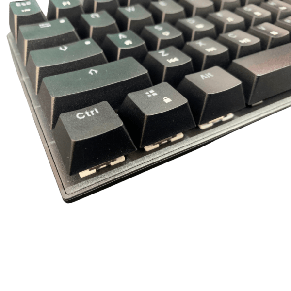 Teclado Mecánico J&R WY61-R RGB 61 Teclas Switch Rojo USB-C - venhogarsa.com