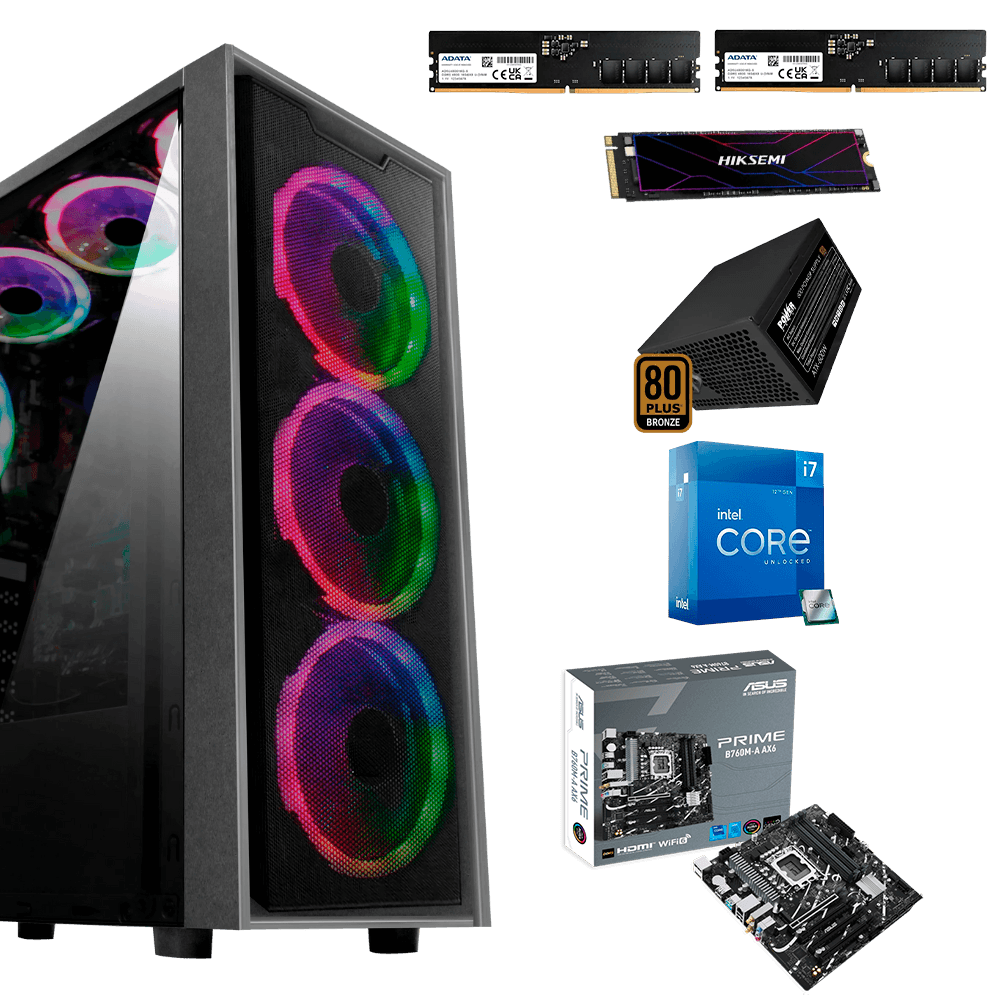 Intel i7 12700 + 32GB DDR5 | Potencia total para crear - venhogarsa.com
