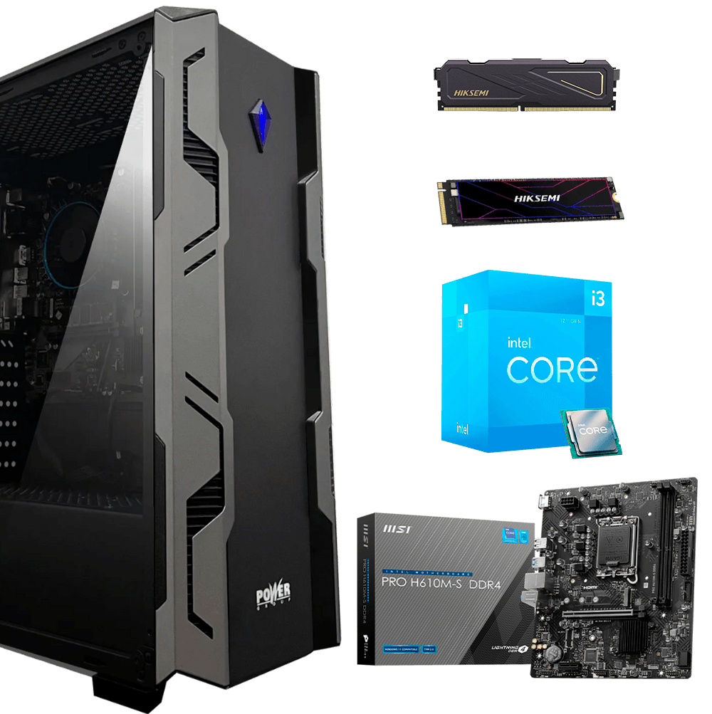 Tu primer PC Pro | Intel i3, SSD M.2 y 16GB DDR4 - venhogarsa.com