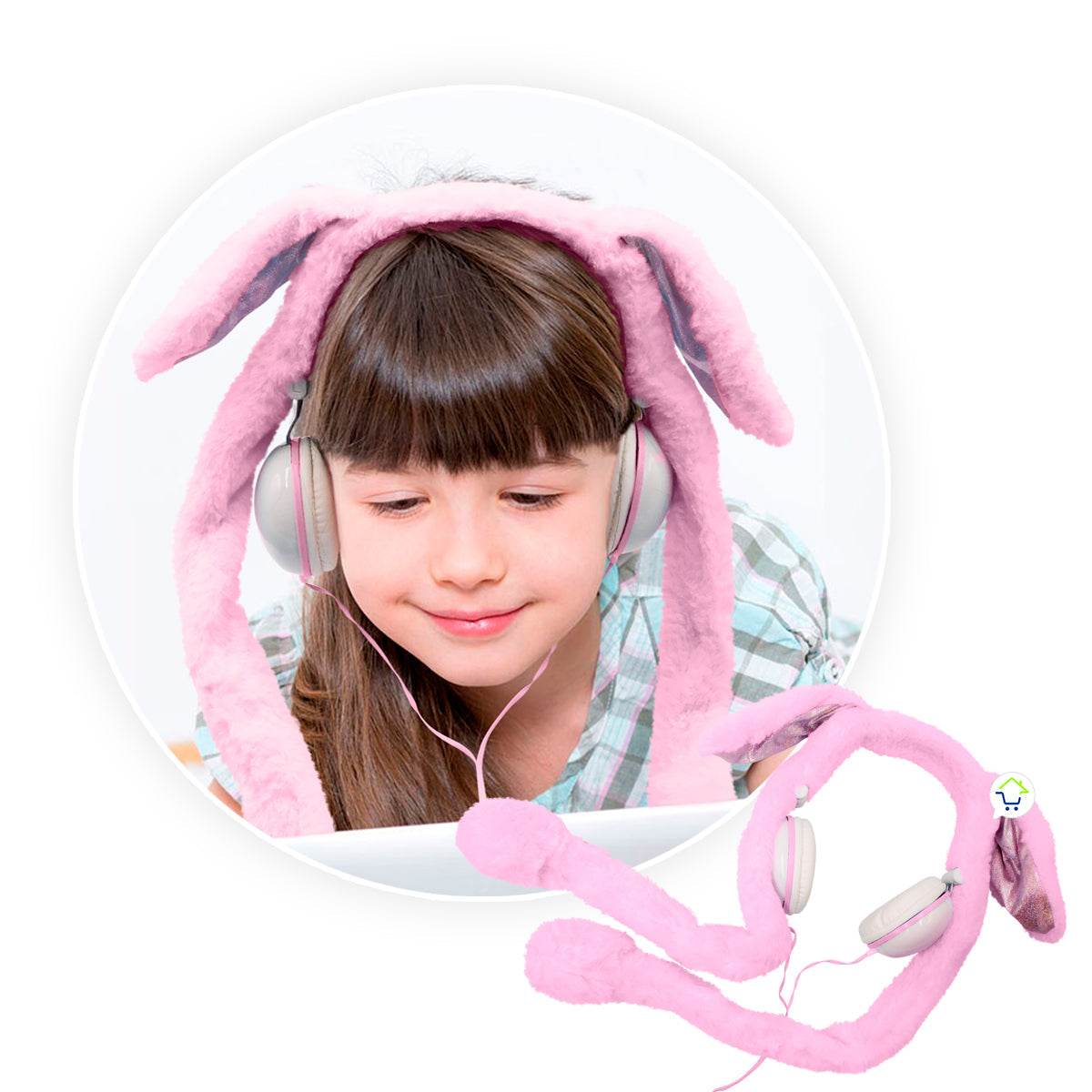 Audífonos Orejas Móviles Diadema Luces Led Felpa - venhogarsa.com