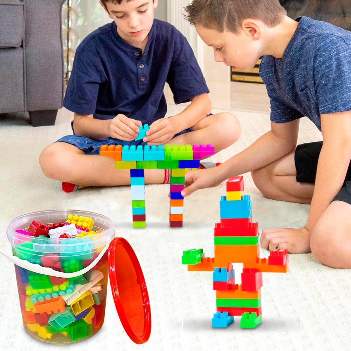 Bloques Construcción 150 Piezas Juguete Infantil - venhogarsa.com