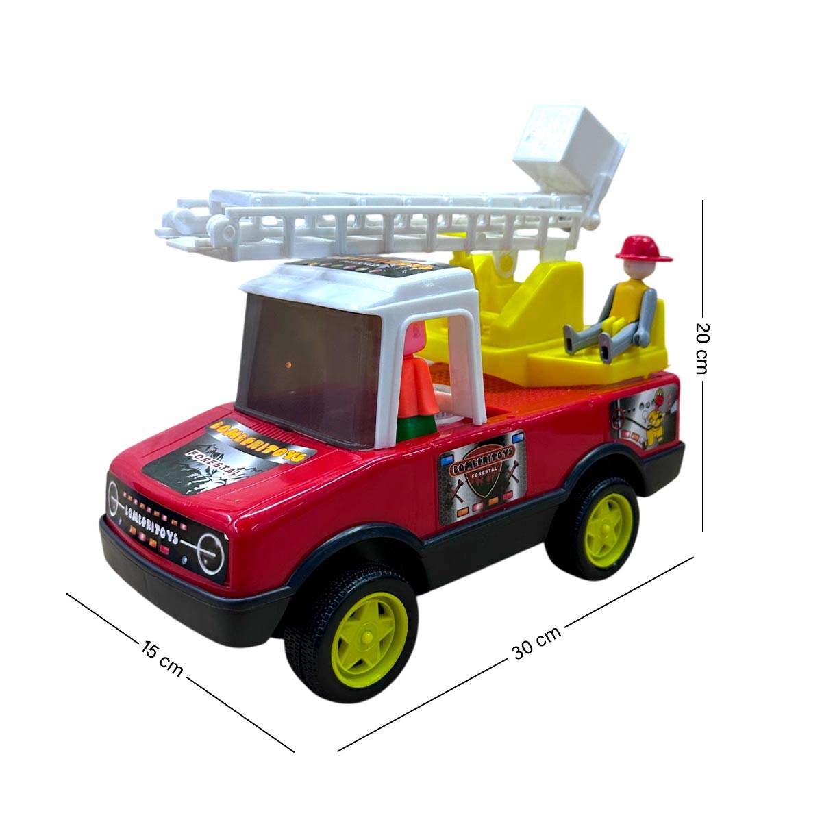 Camión de Bomberos con Sonido Juguete Interactivo para Niños - venhogarsa.com