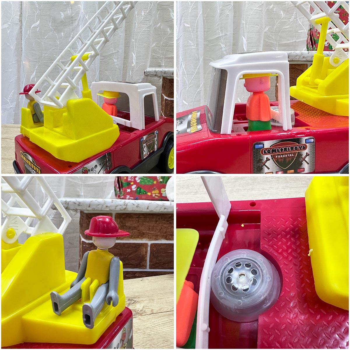 Camión de Bomberos con Sonido Juguete Interactivo para Niños - venhogarsa.com