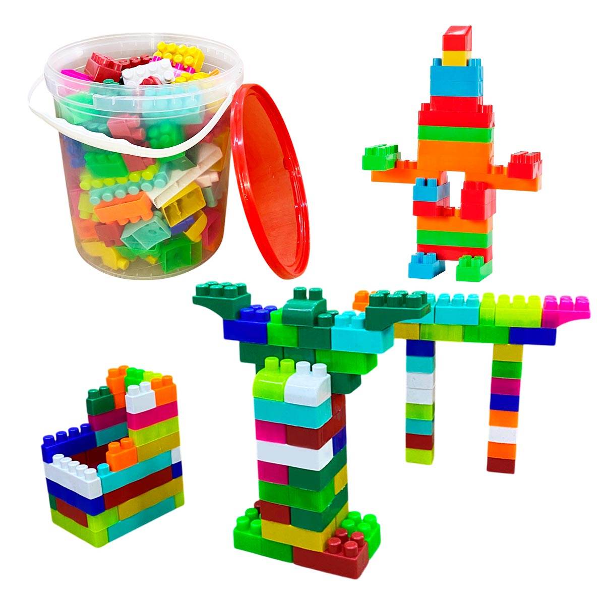 Bloques Construcción 150 Piezas Juguete Infantil - venhogarsa.com