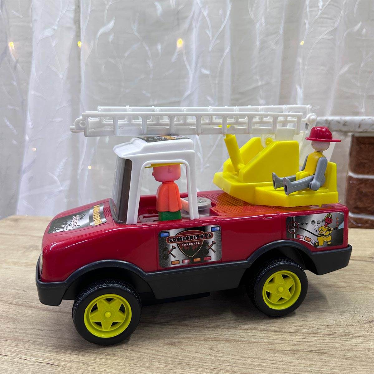Camión de Bomberos con Sonido Juguete Interactivo para Niños - venhogarsa.com