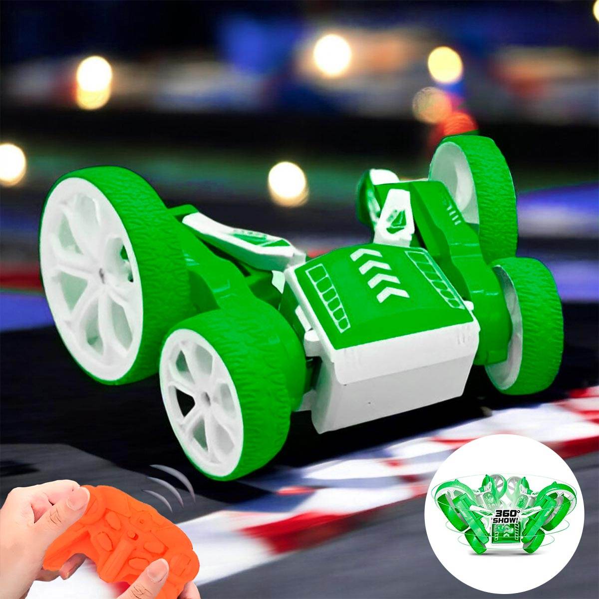Carro de Juguete Acrobático con Control Remoto - venhogarsa.com