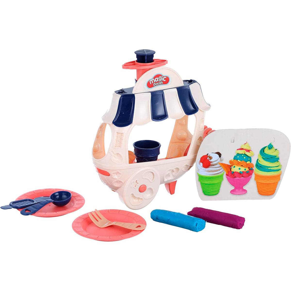 Carrito De Helados Plastilina Juguete Infantil - venhogarsa.com
