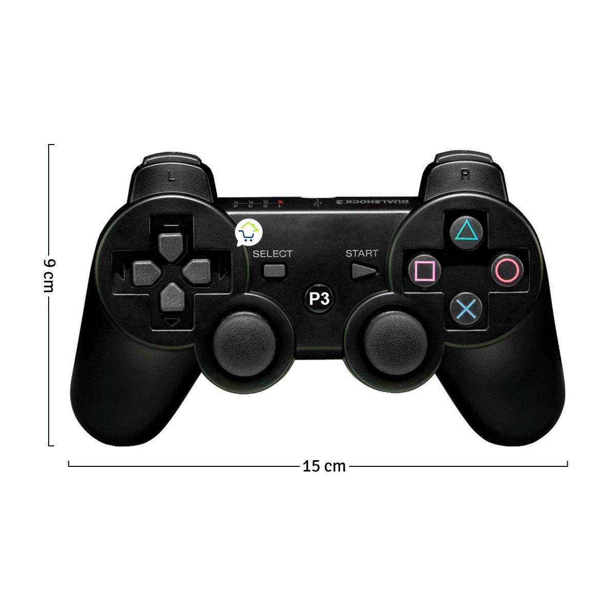 Control Inalámbrico Joystick Compatible Con PS3 y PC - venhogarsa.com