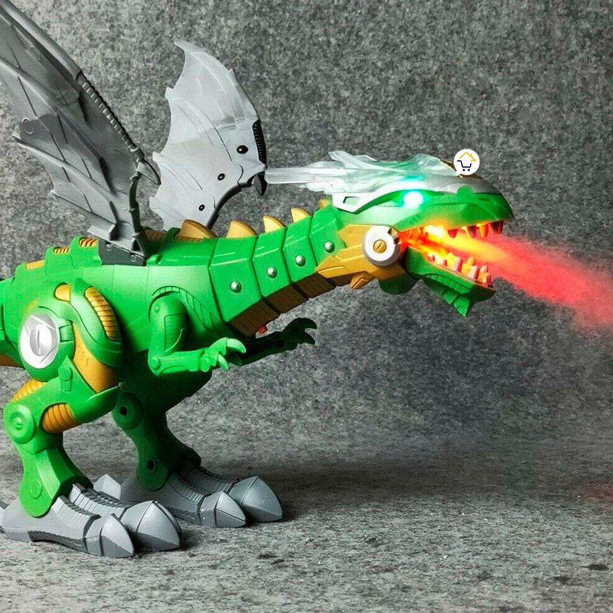 Dinosaurio Vapor Luces Sonido y Movimiento Diseño Mecánico - venhogarsa.com
