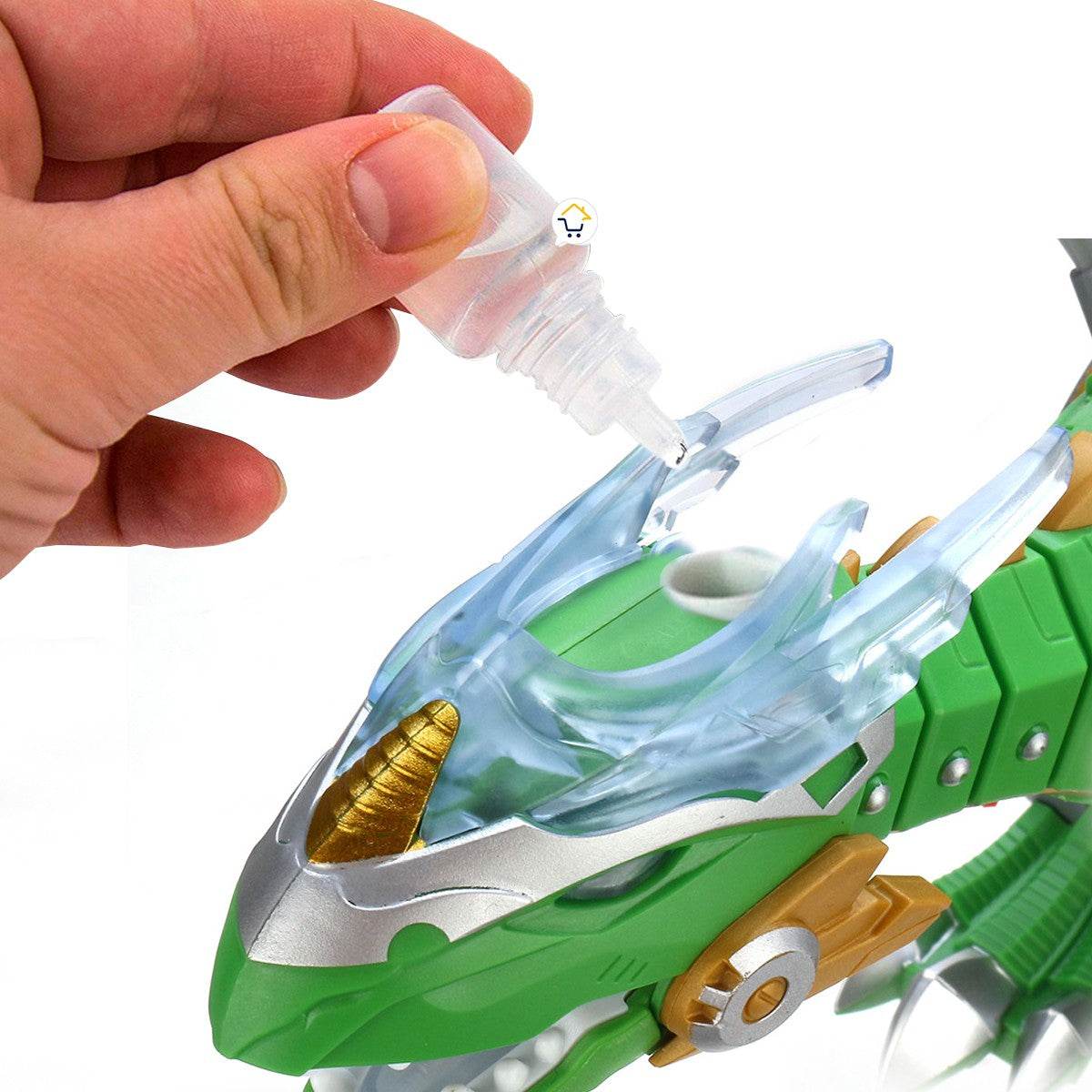 Dinosaurio Vapor Luces Sonido y Movimiento Diseño Mecánico - venhogarsa.com