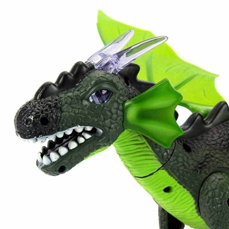 Dragón Con Sonidos Luces Movimiento Dinosaurio - venhogarsa.com