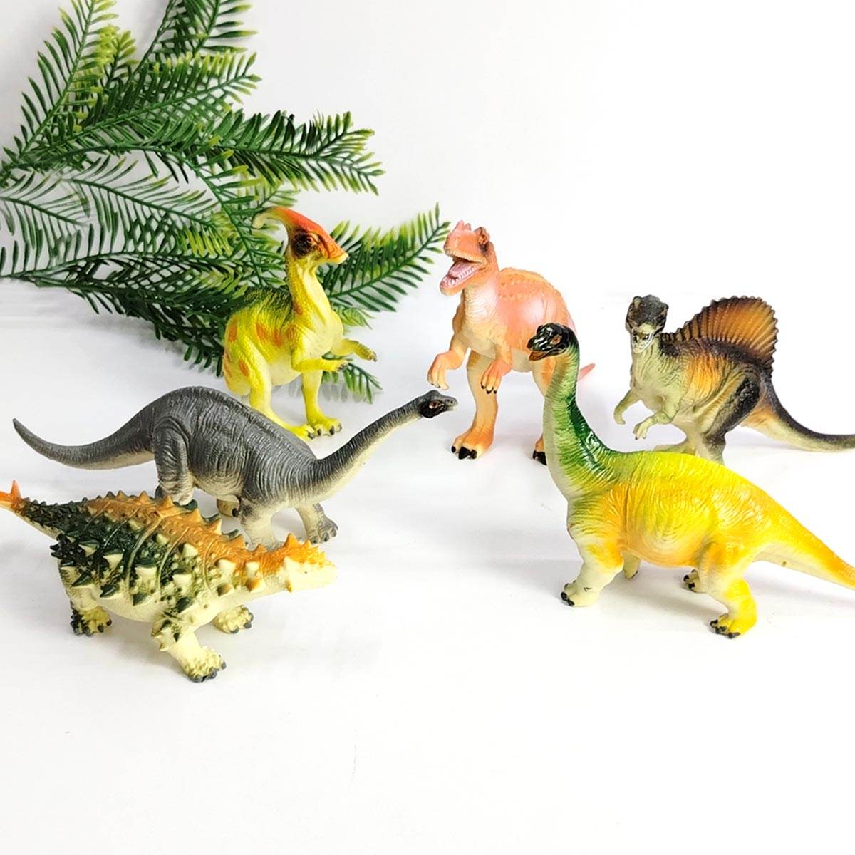 Set 6 figuras Dinosaurios Juguete Realistas - venhogarsa.com
