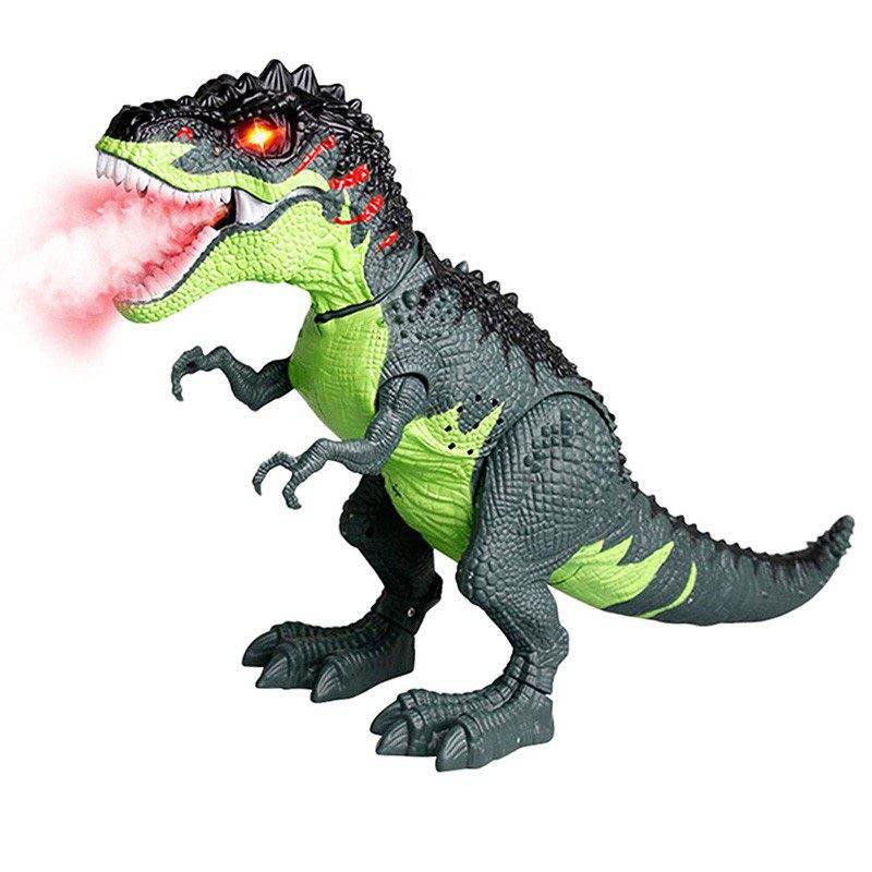 Dinosaurio Pone Huevos Vapor Luces Sonido y Movimiento - venhogarsa.com
