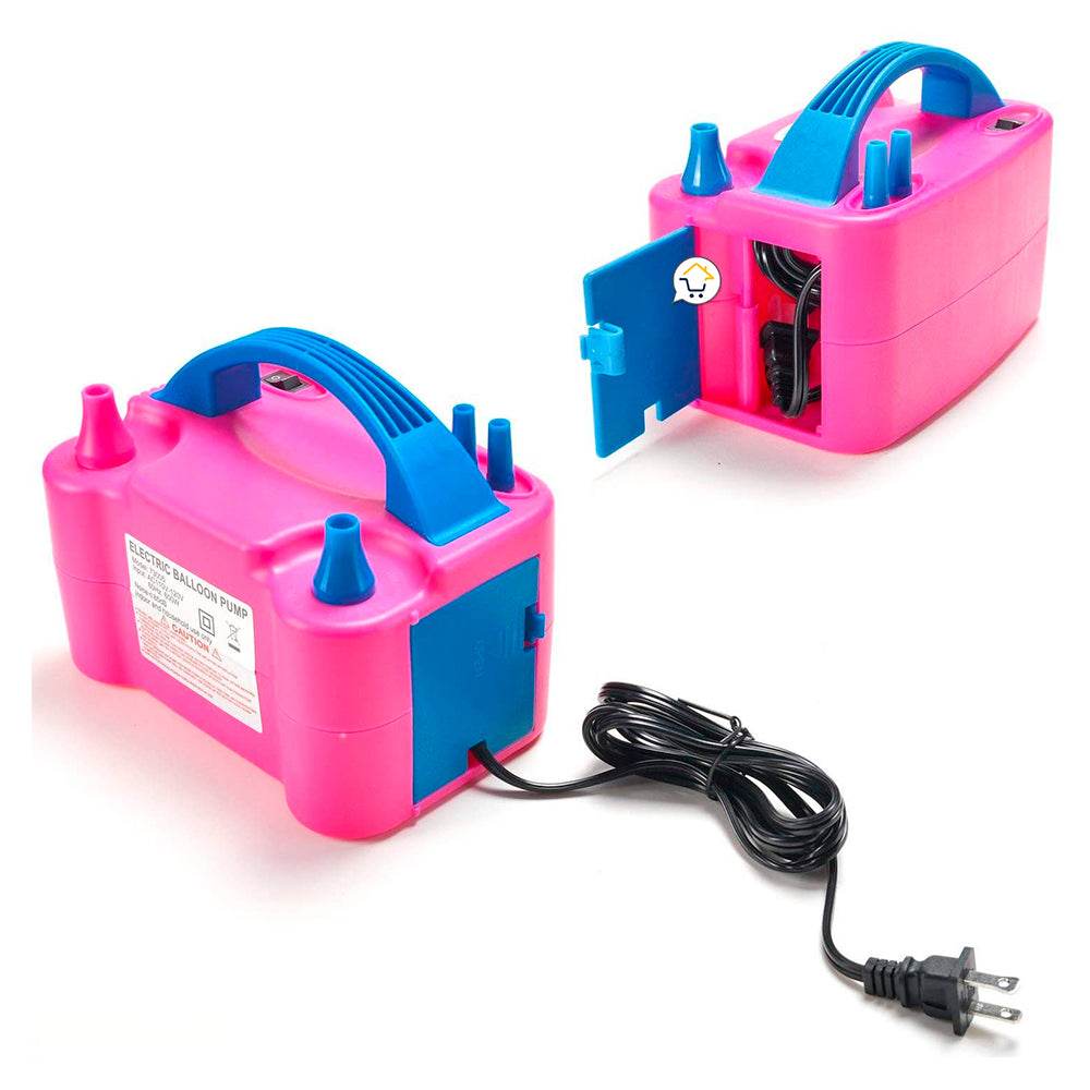 Inflador De Globos Eléctrico Automático Doble Boquilla - venhogarsa.com