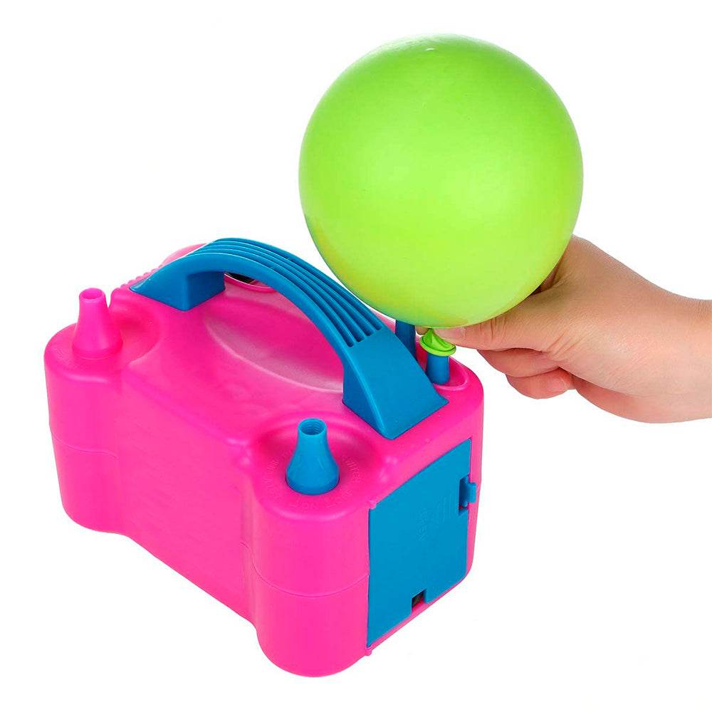 Inflador De Globos Eléctrico Automático Doble Boquilla - venhogarsa.com