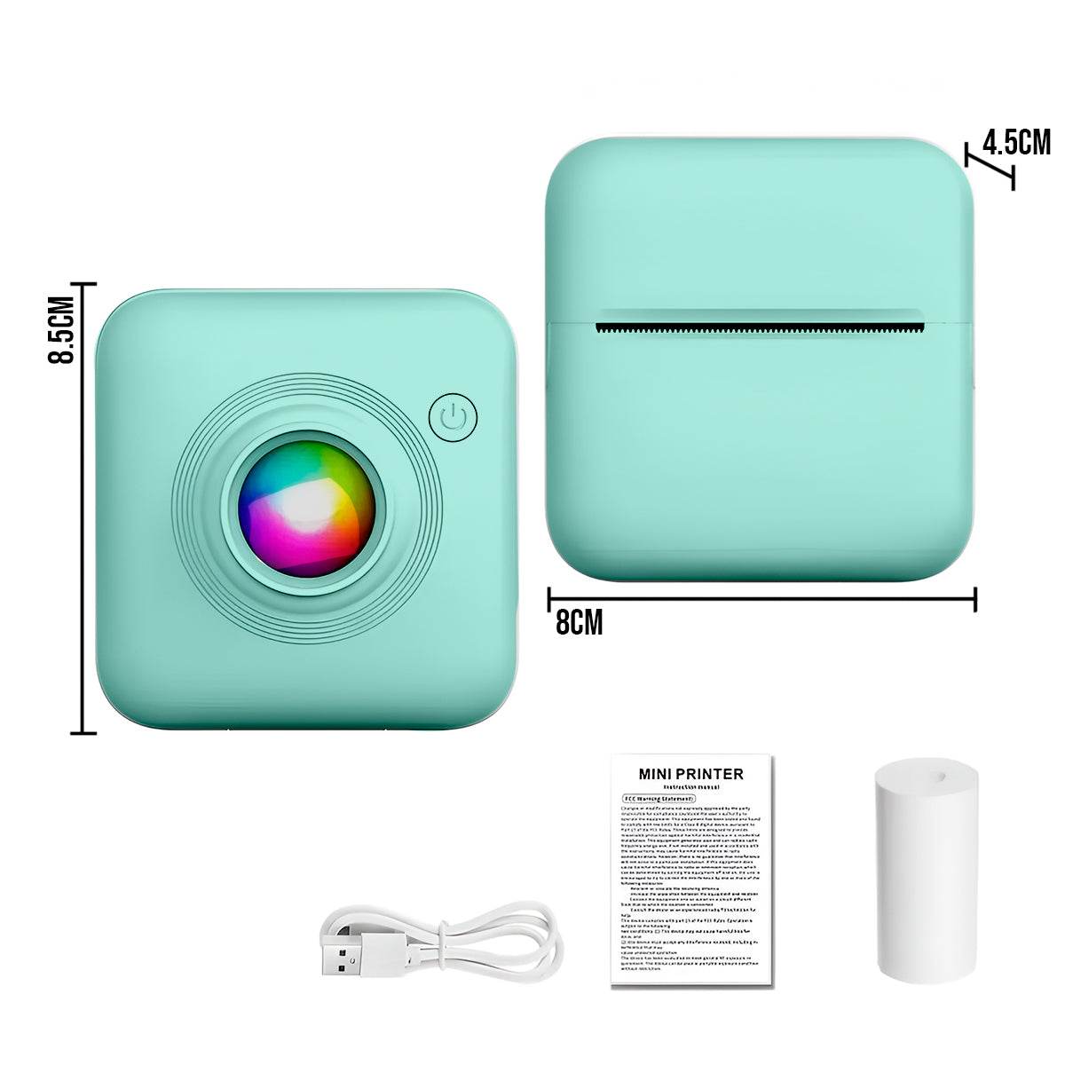 Mini Impresora Portátil térmica inalámbrica Bluetooth X3 - venhogarsa.com
