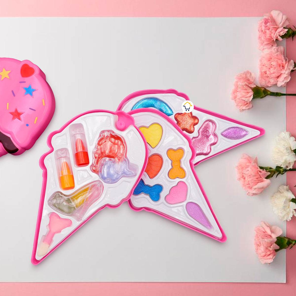 Maquillaje Niñas Helado Sombras Set Juego Didáctico - venhogarsa.com