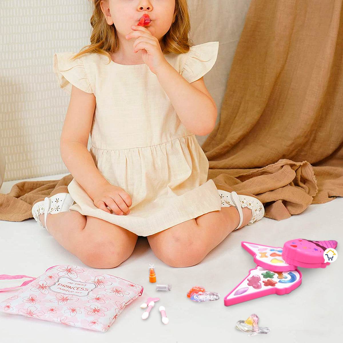 Maquillaje Niñas Helado Sombras Set Juego Didáctico - venhogarsa.com