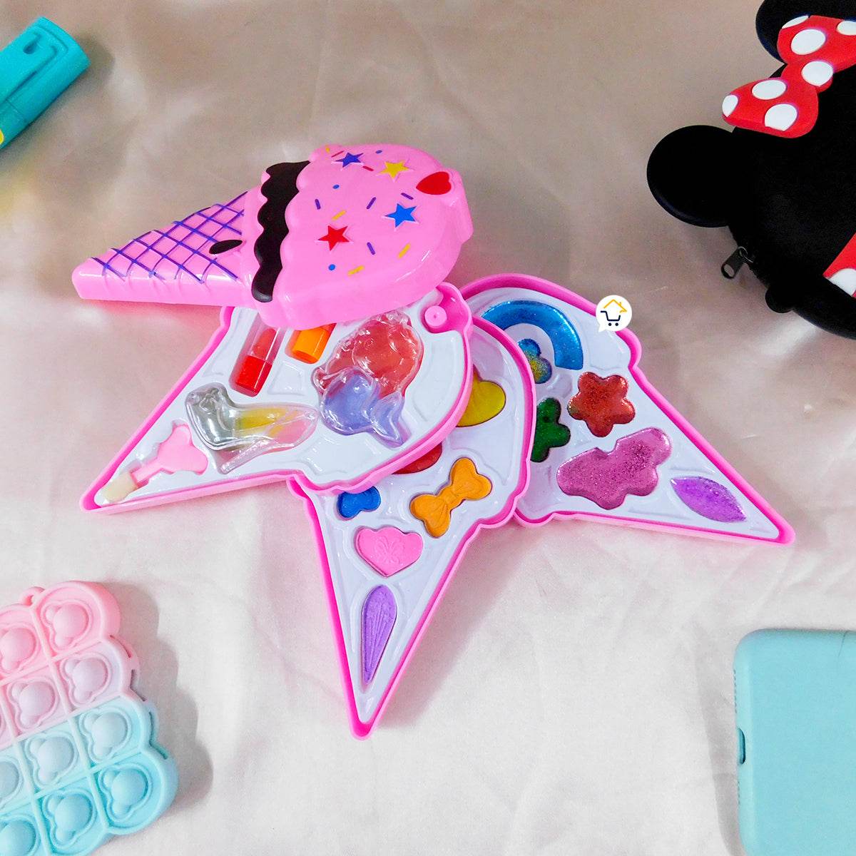 Maquillaje Niñas Helado Sombras Set Juego Didáctico - venhogarsa.com