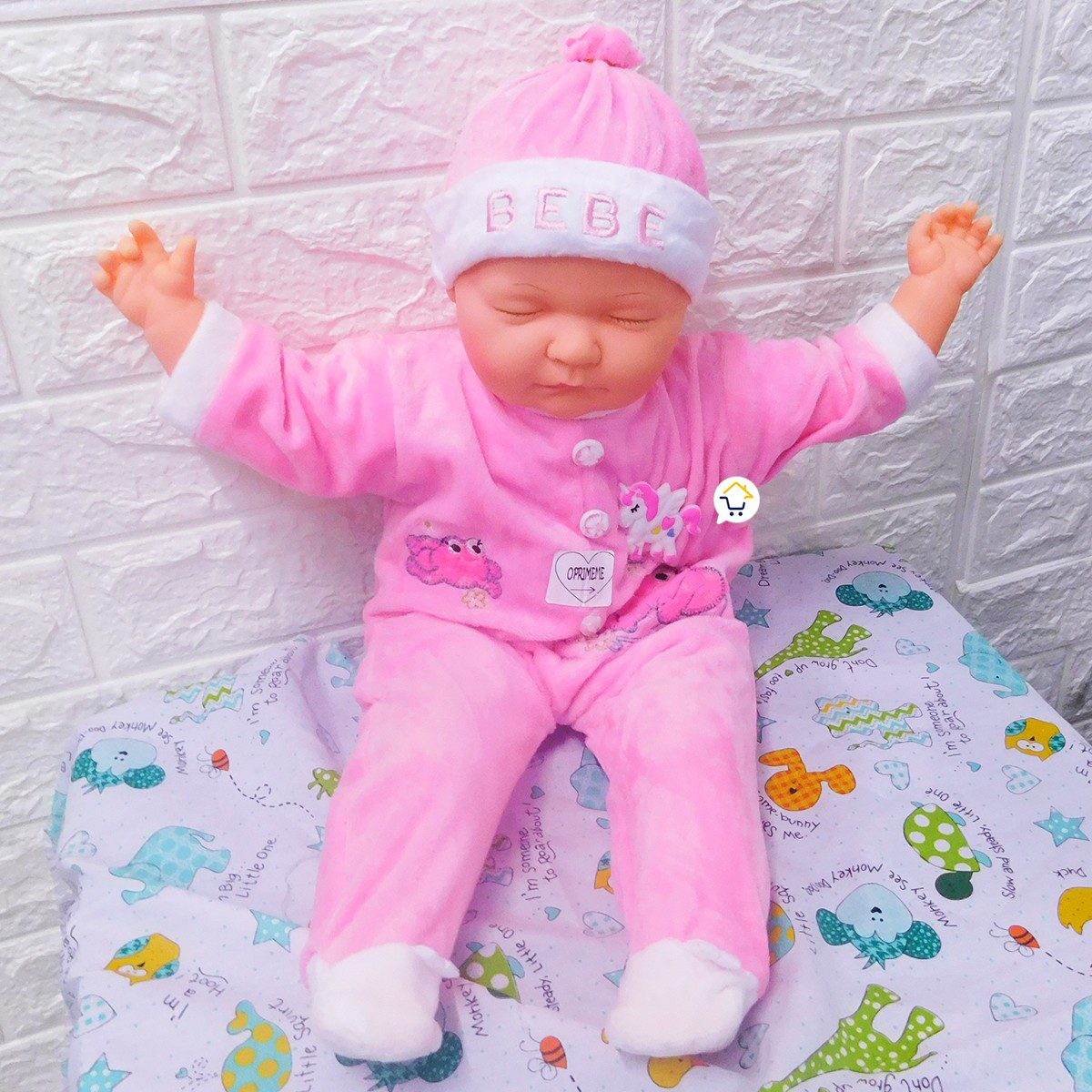 Muñeca Bebé Canciones Didáctica peluche Luces Infantil - venhogarsa.com