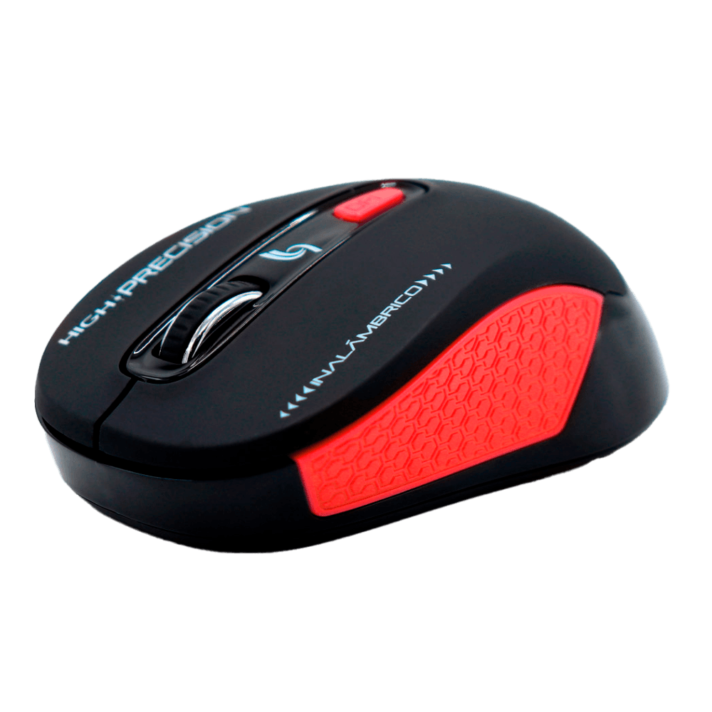 Mouse J&R MIJR014 Inalámbrico, DPI Ajustable y Ergonómico - venhogarsa.com