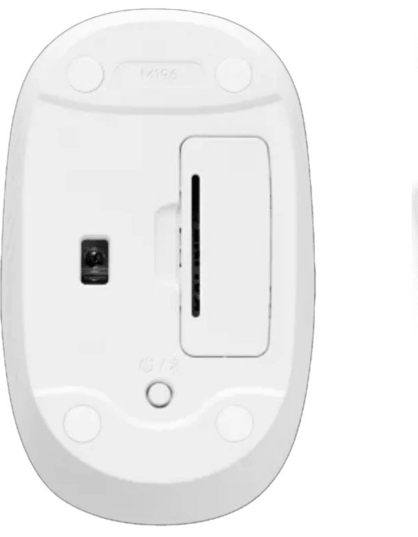 Mouse Logitech M196 Blanco, Bluetooth, Compacto y Ecológico - venhogarsa.com