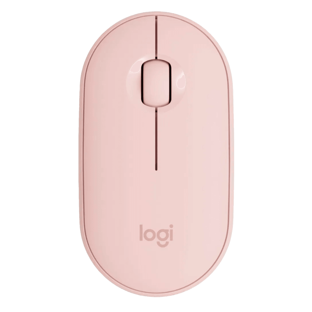 Mouse Logitech Pebble M350 Rosa, Bluetooth, Silencioso y Portátil - venhogarsa.com
