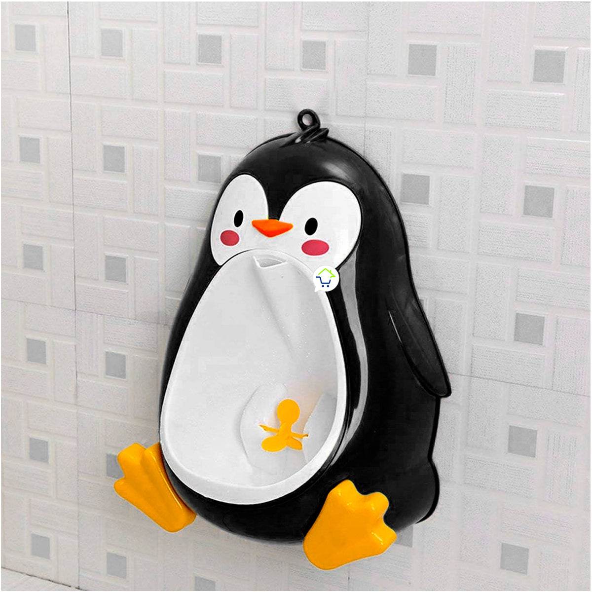 Orinal Portátil Infantil De Pingüino Para Pared Entrenamiento Niño - venhogarsa.com