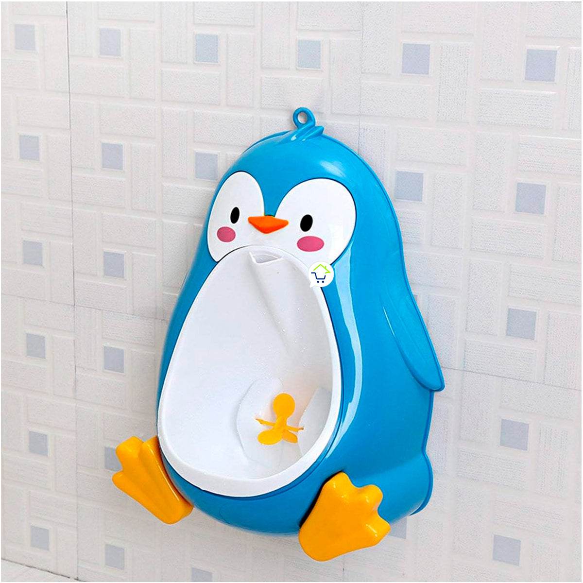 Orinal Portátil Infantil De Pingüino Para Pared Entrenamiento Niño - venhogarsa.com