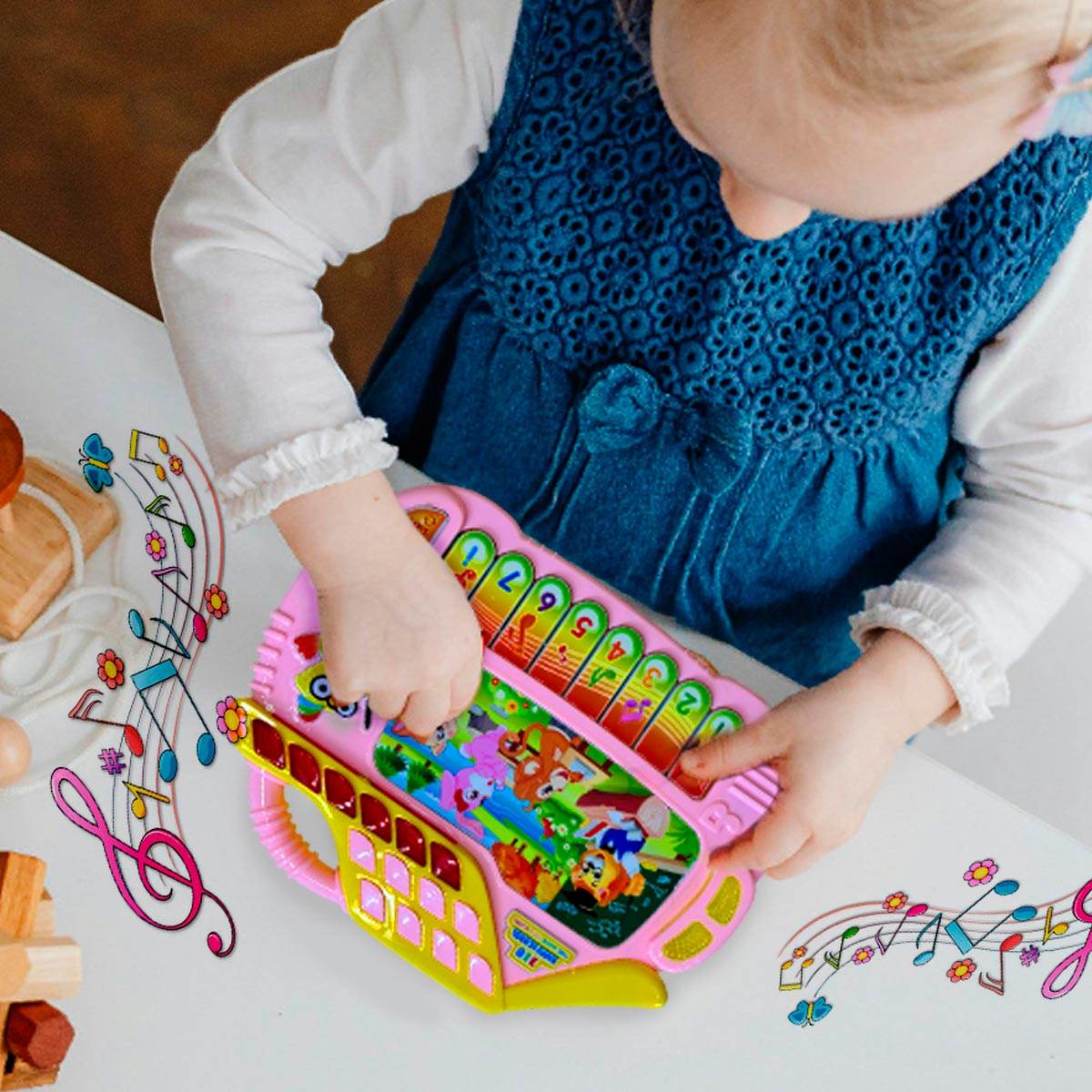 Piano Musical Infantil Interactivo Educativo - venhogarsa.com