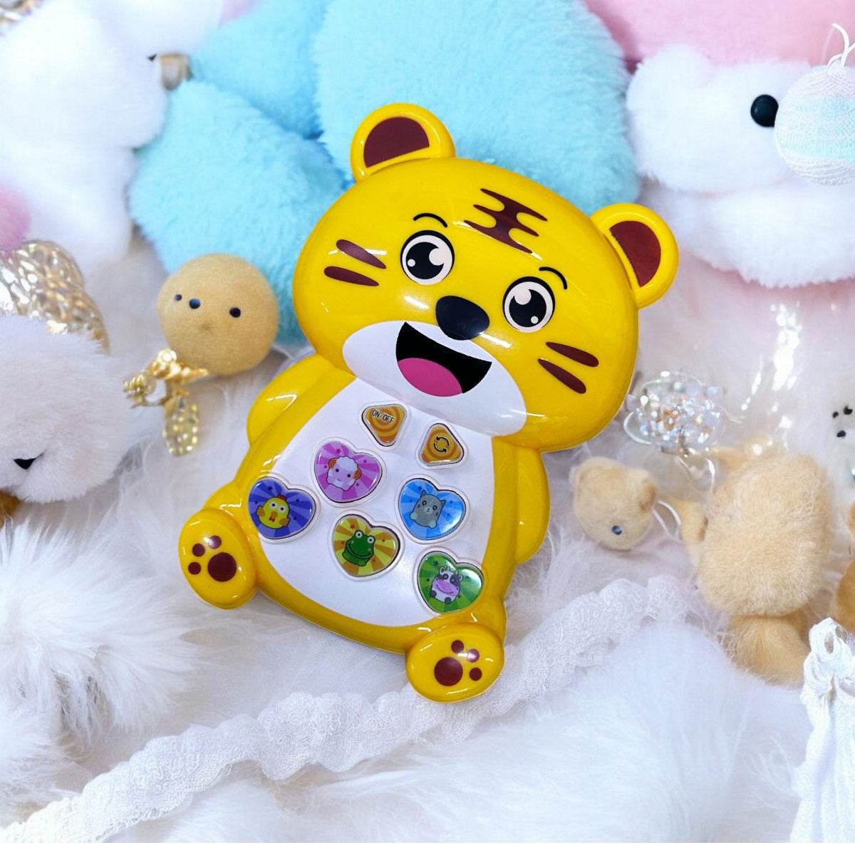 Piano Musical Tigre Infantil Interactivo - venhogarsa.com