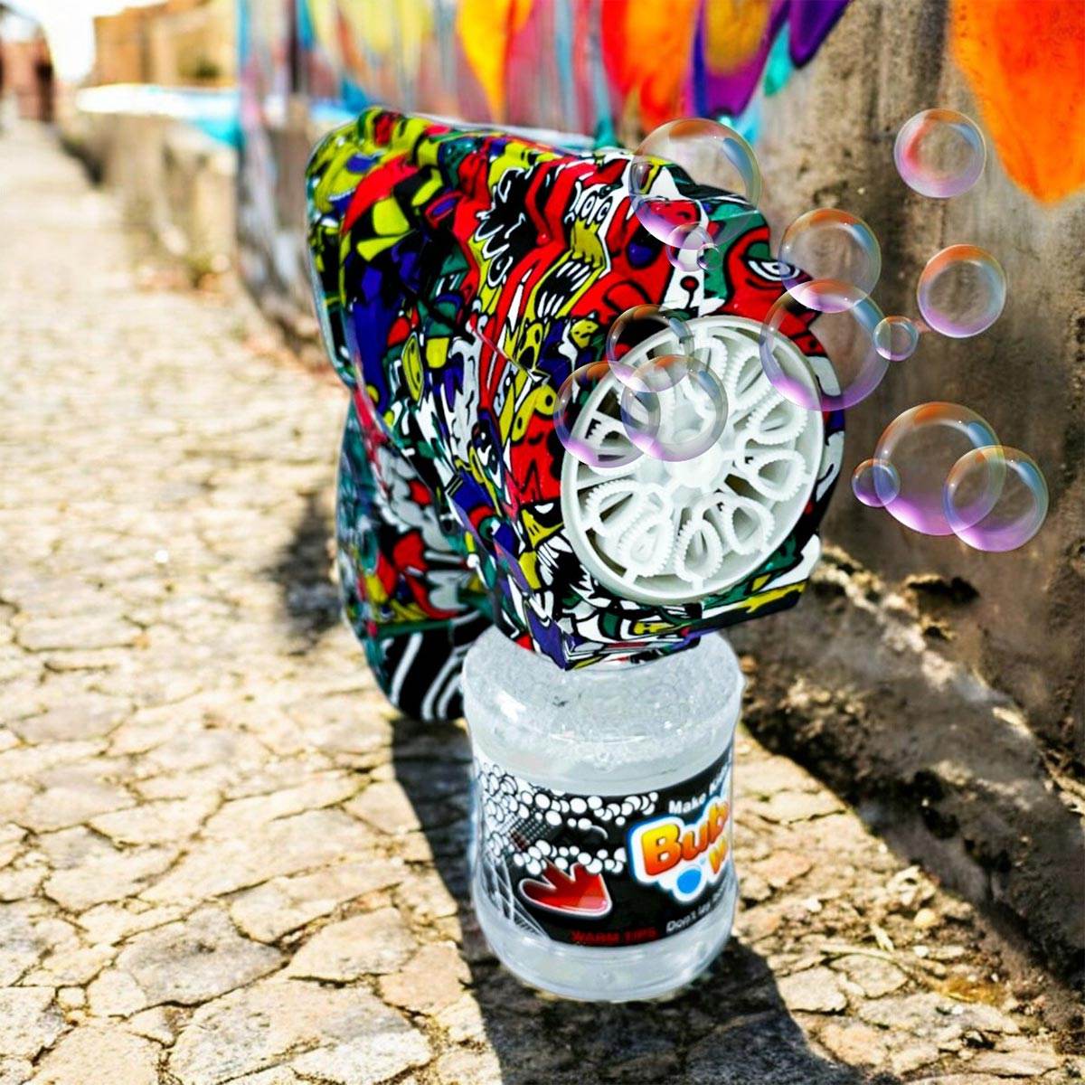 Pistola De Juguete Lanza Burbujas Infantil - venhogarsa.com