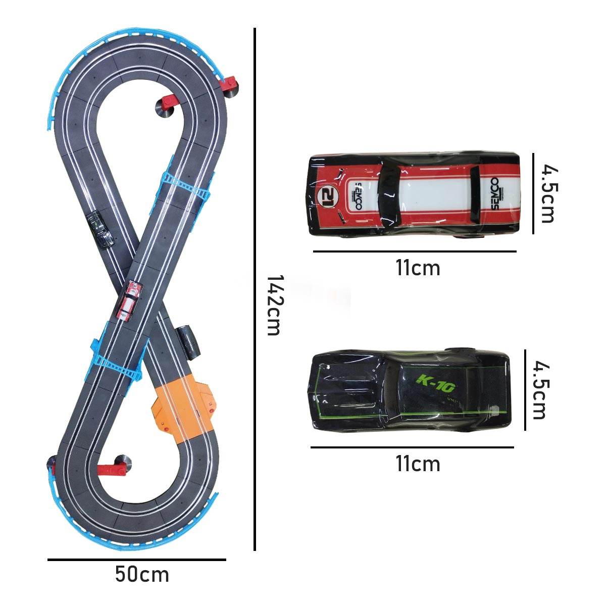 Pista Armable Carreras Contador 2 Controles Juguete Infantil - venhogarsa.com