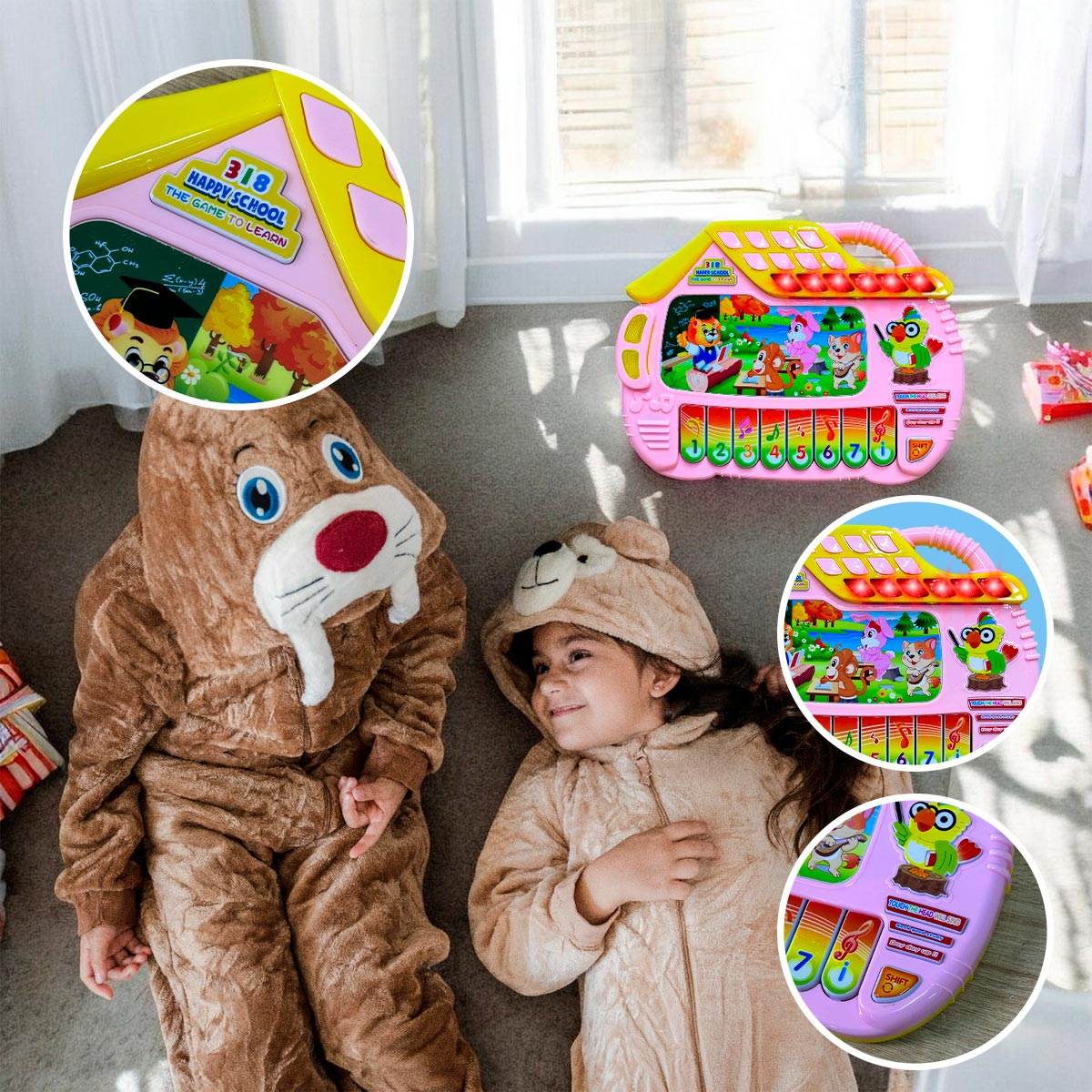 Piano Musical Infantil Interactivo Educativo - venhogarsa.com
